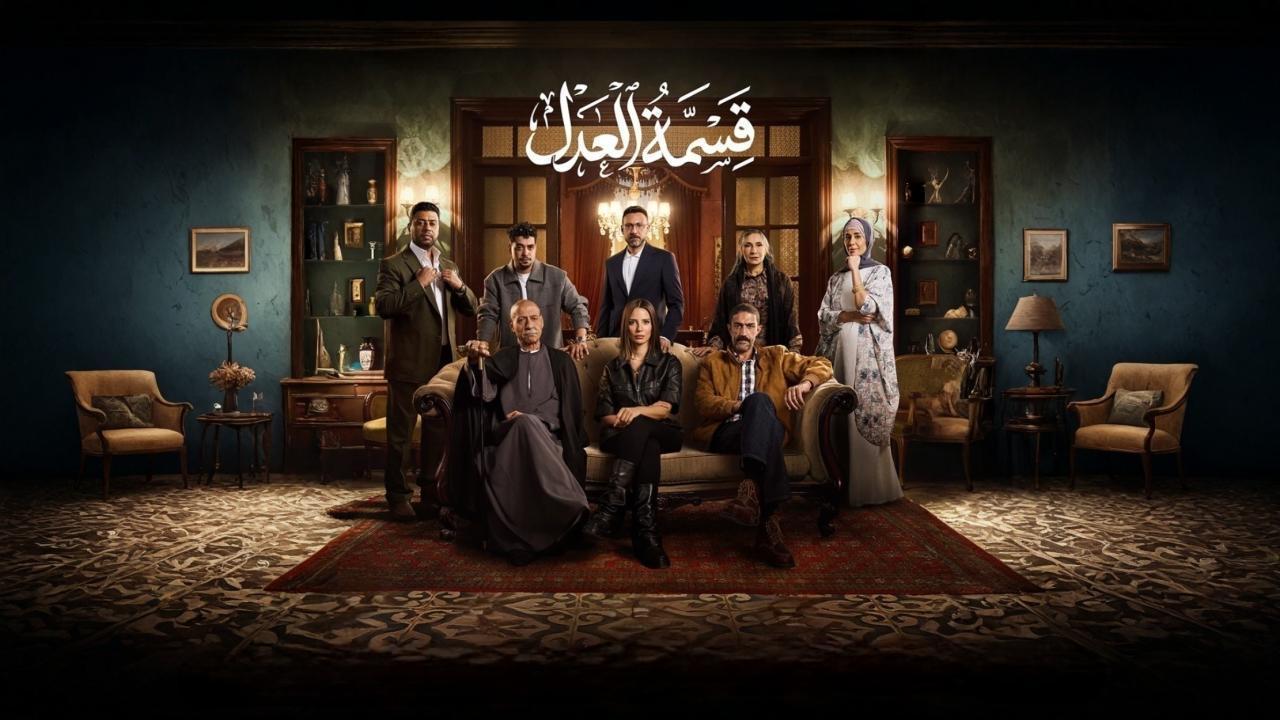 مسلسل قسمة العدل الحلقة 15 الخامسة عشر